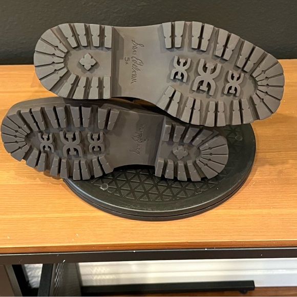 Sam Edelman Women’s 5.5 M Camel Velour Laguna Ankle Chelsea Pull On Boots H2680 - Picture 7 of 10